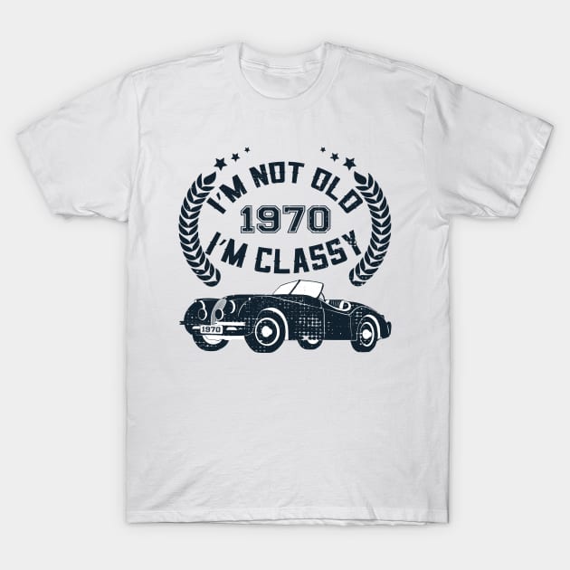 I'm Not Old I'm Classic Funny Car Graphic - Mens & Womens T-Shirt by Meryarts